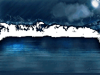 pic for Water in night sky